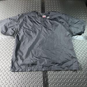 Rawlings Shirt Mens Large Black Water Repellent Short Sleeve